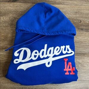 ⚾ Los Angeles Dodgers Royal Blue Pullover Hoodie – Size Large
